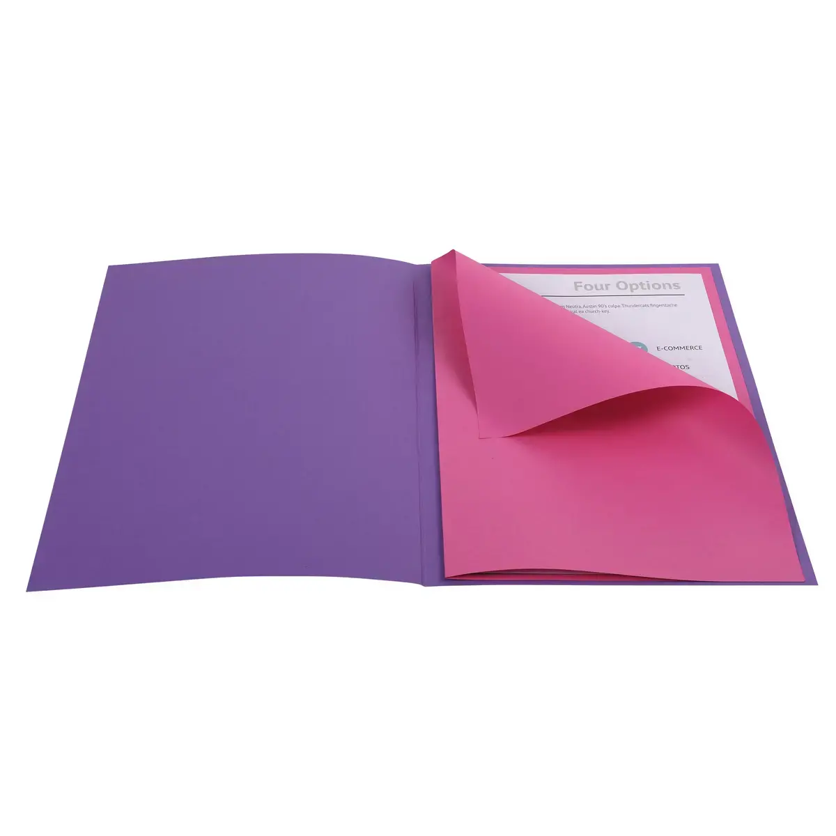 Pack 50 chemises + 100 sous chemises ROCK''S pour A4 - Couleurs assorties - EXACOMPTA 