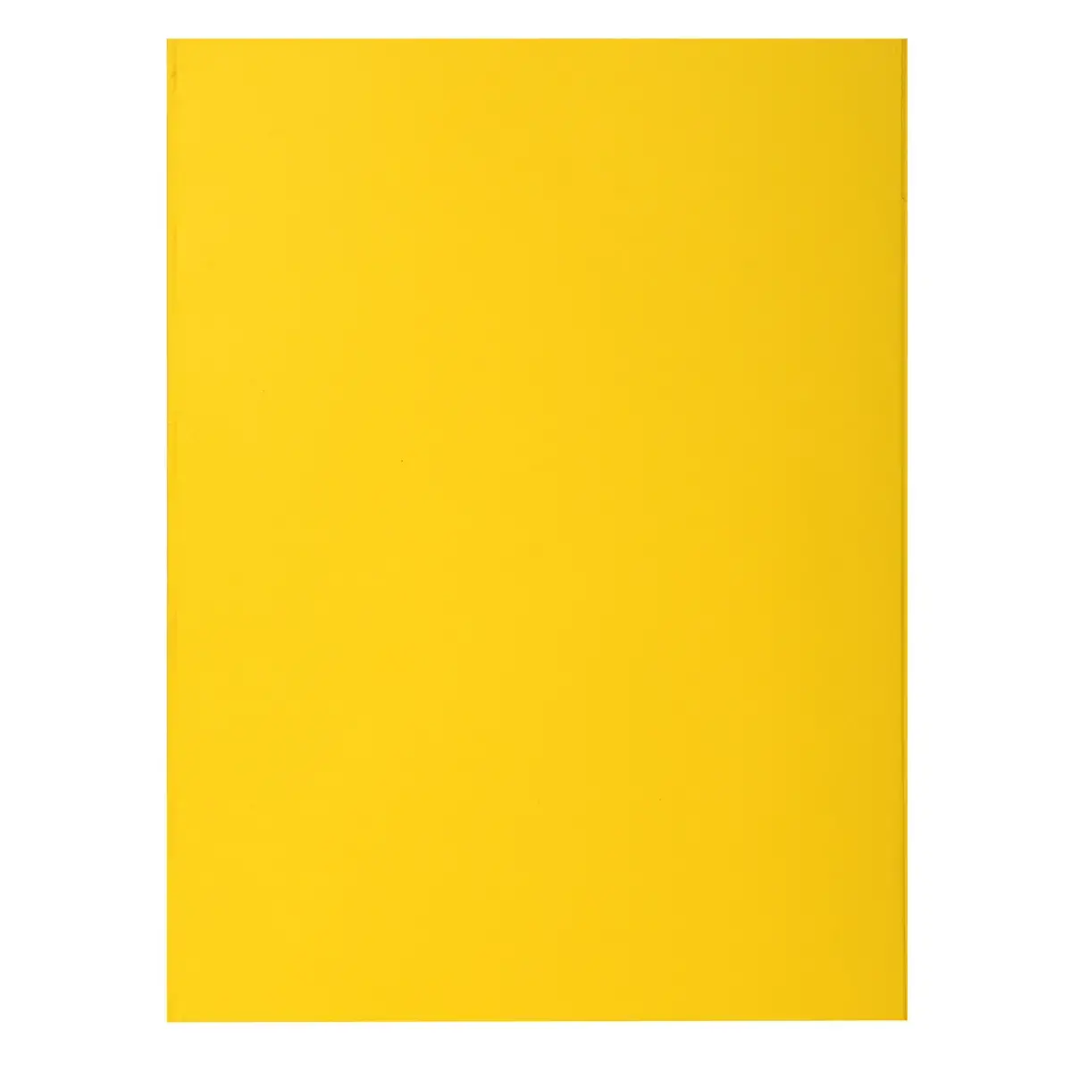 Paquet de 50 chemises 2 rabats ROCK''S 210 - 24x32cm - Jaune citron - EXACOMPTA