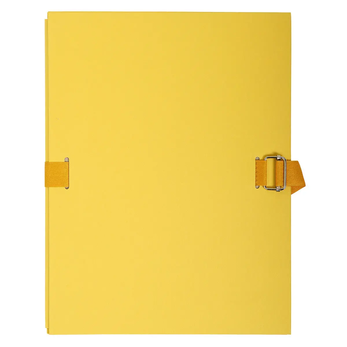 Chemise dos extensible papier 24x32cm - filmée par 5 - Jaune - EXACOMPTA