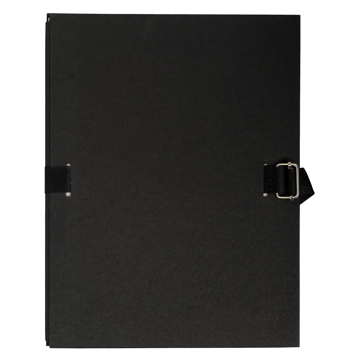Chemise dos extensible papier 24x32cm - filmée par 5 - Noir - EXACOMPTA