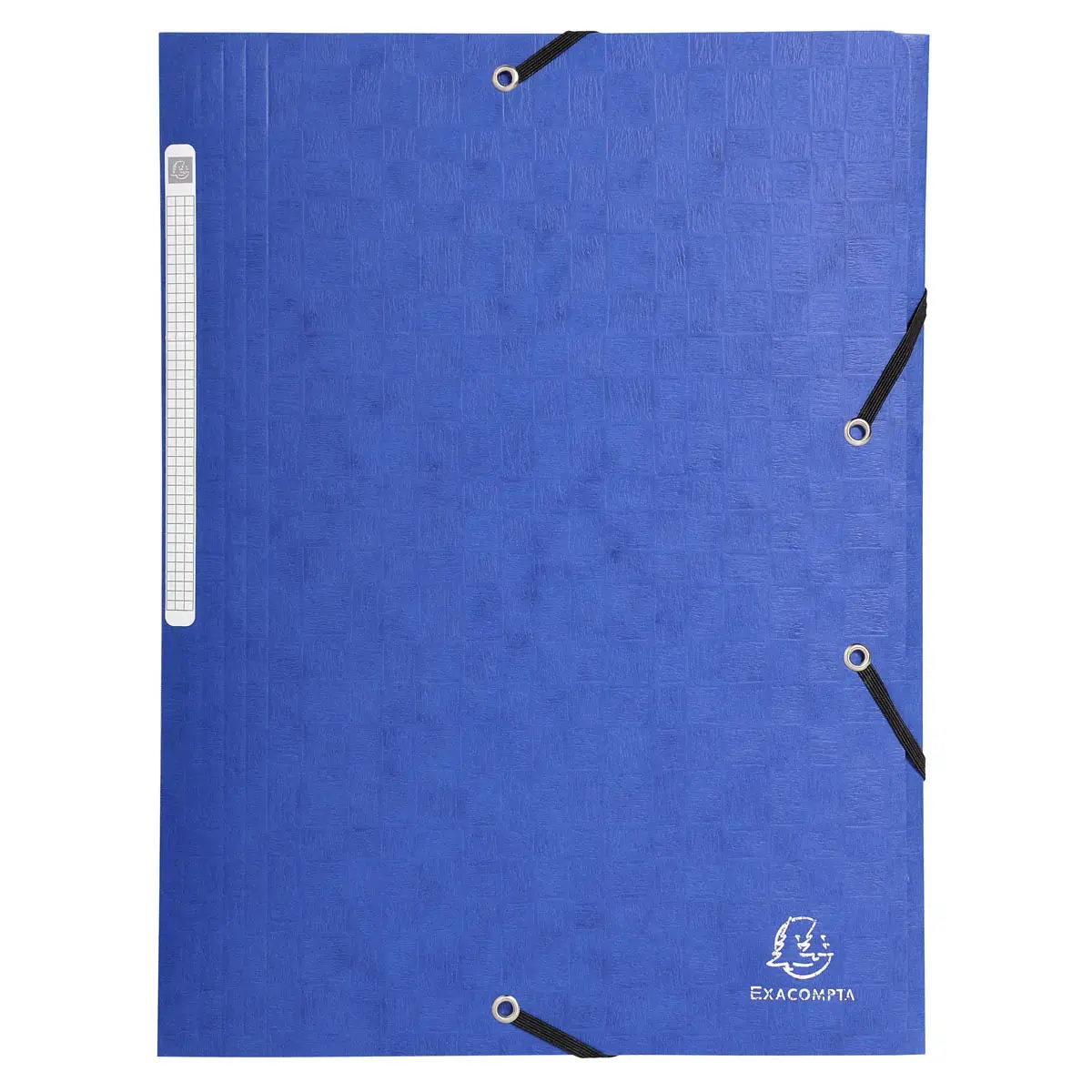 Chemises à élastiques carte lustrée 3 rabats monobloc - Couleurs assorties - EXACOMPTA