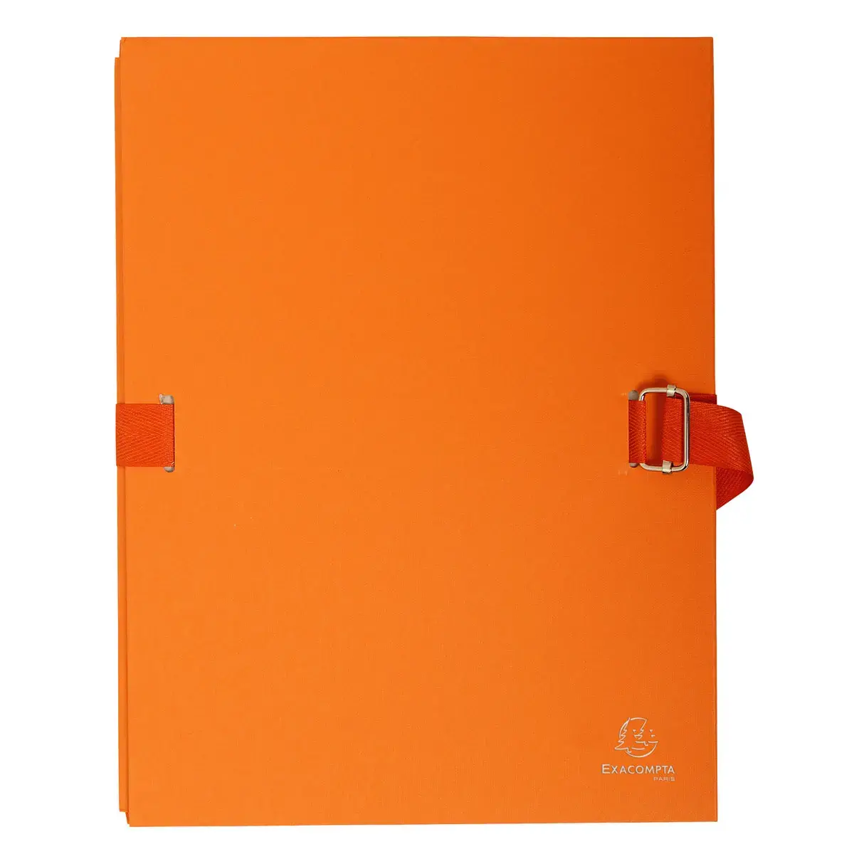 Chemise dos extensible avec rabat papier - 24x32cm - Orange - EXACOMPTA