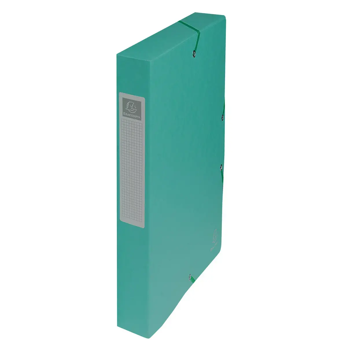 Boite de classement Exabox Dos 40mm Carte lustr&eacute;e - A4 - Vert - EXACOMPTA 