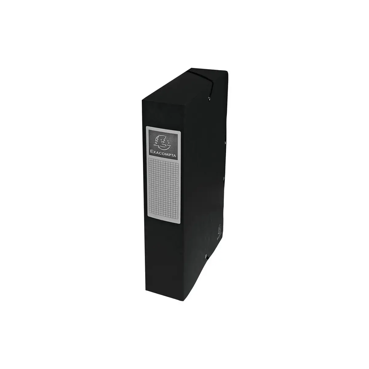 Boite de classement Exabox Dos 60mm Carte lustr&eacute;e - A4 - Noir - EXACOMPTA 