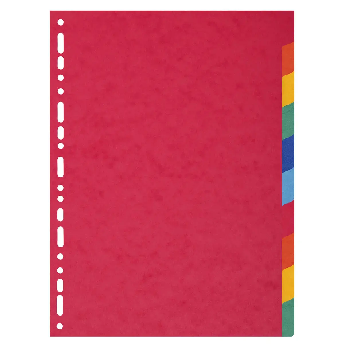 Intercalaires carte lustrée 225g 10 positions - A4 - EXACOMPTA