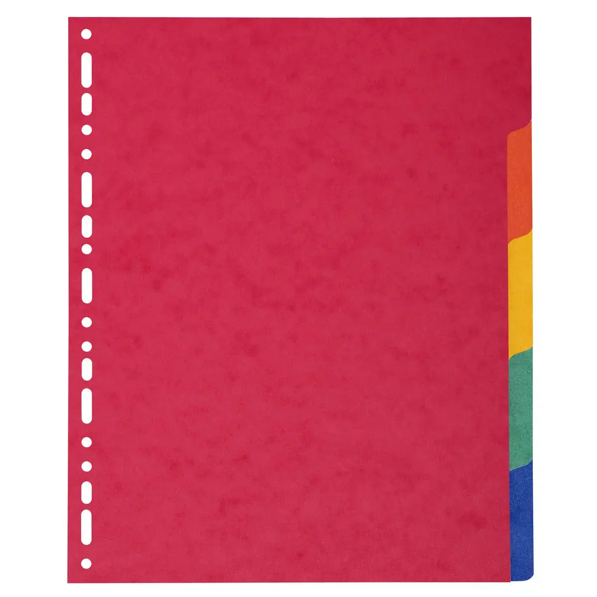 Intercalaires carte lustrée 225g 5 positions - A4 maxi - EXACOMPTA