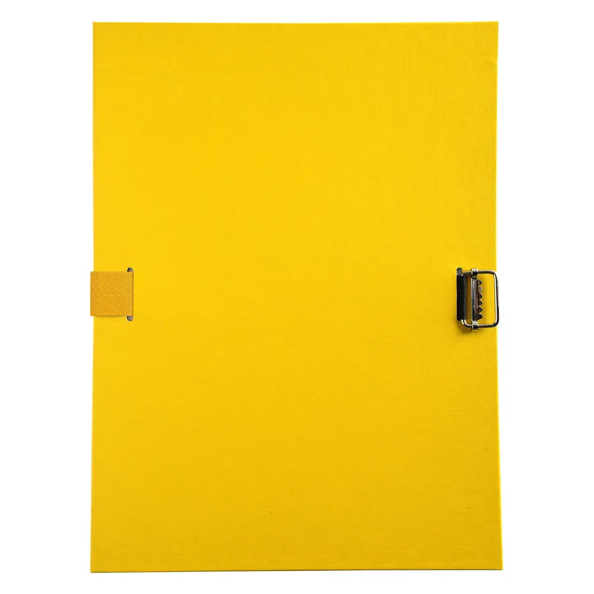 Chemise à sangle dos extensible avec rabat en pied et boucle à coulisseau cranté - polypropylène - Jaune - EXACOMPTA