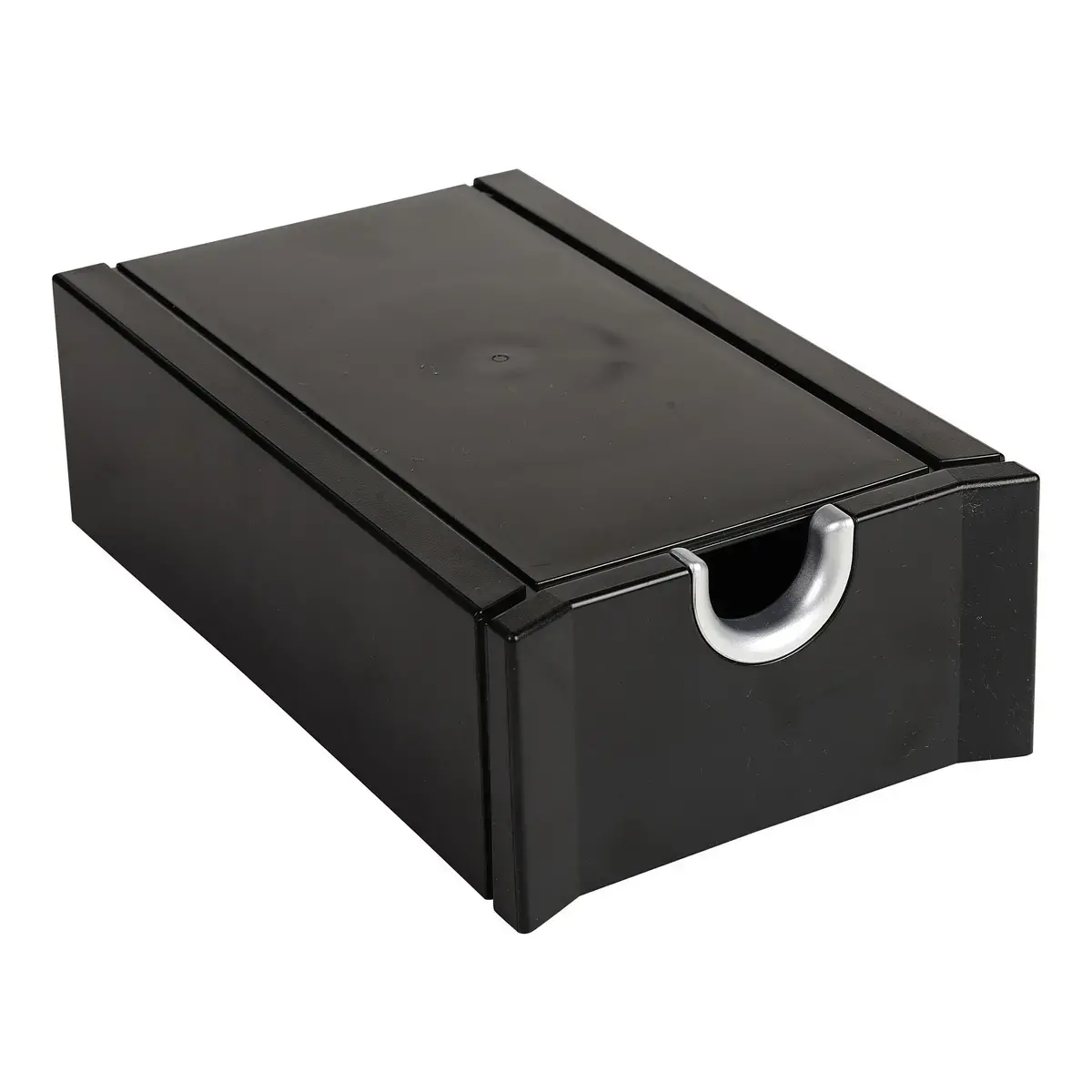 Fichier pour cartes de visite Exactive - 61x114x190 mm - Noir/argent - EXACOMPTA 