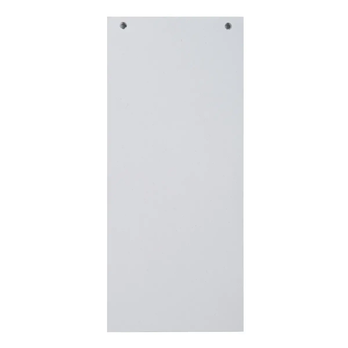 Paquet 100 fiches intercalaires horizontales unies perforées Forever - 105x240mm - Blanc - EXACOMPTA