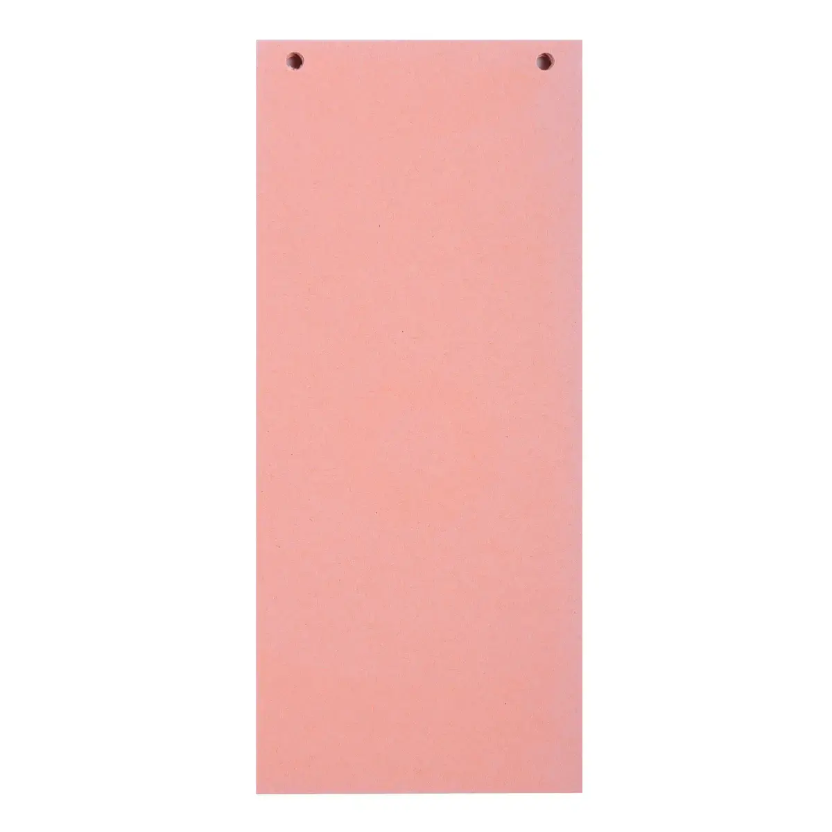 Paquet 100 fiches intercalaires horizontales unies perfor&eacute;es Forever - 105 x 240 mm - Rose - Exacompta 