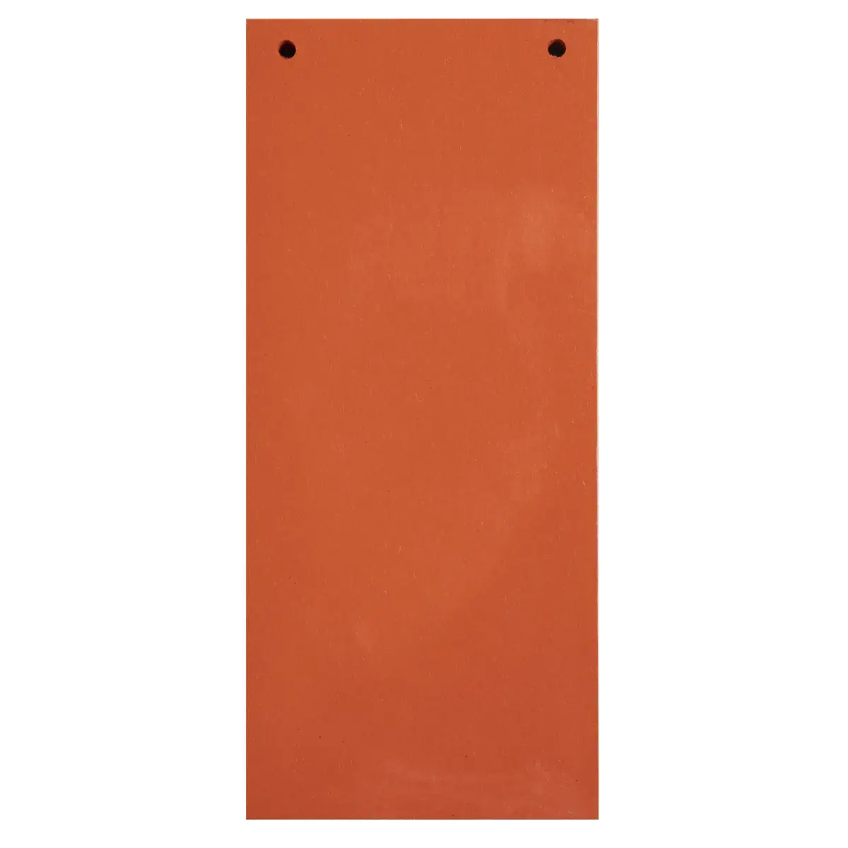 Paquet 100 fiches intercalaires horizontales unies perforées Forever - 105x240mm - Orange - EXACOMPTA
