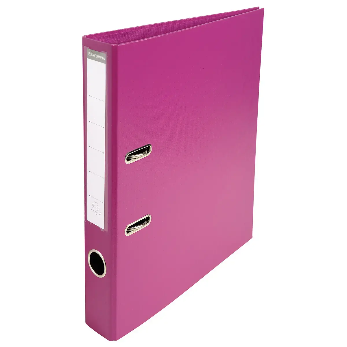 Classeur à levier PVC A4 dos de 50mm. - Fuchsia - EXACOMPTA