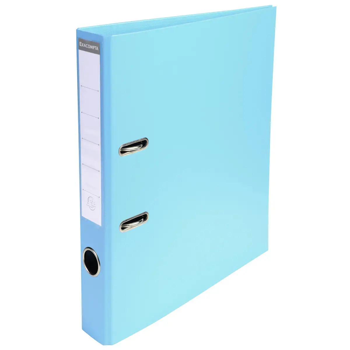 Classeur à levier PVC A4 dos de 50mm. - Bleu clair - EXACOMPTA