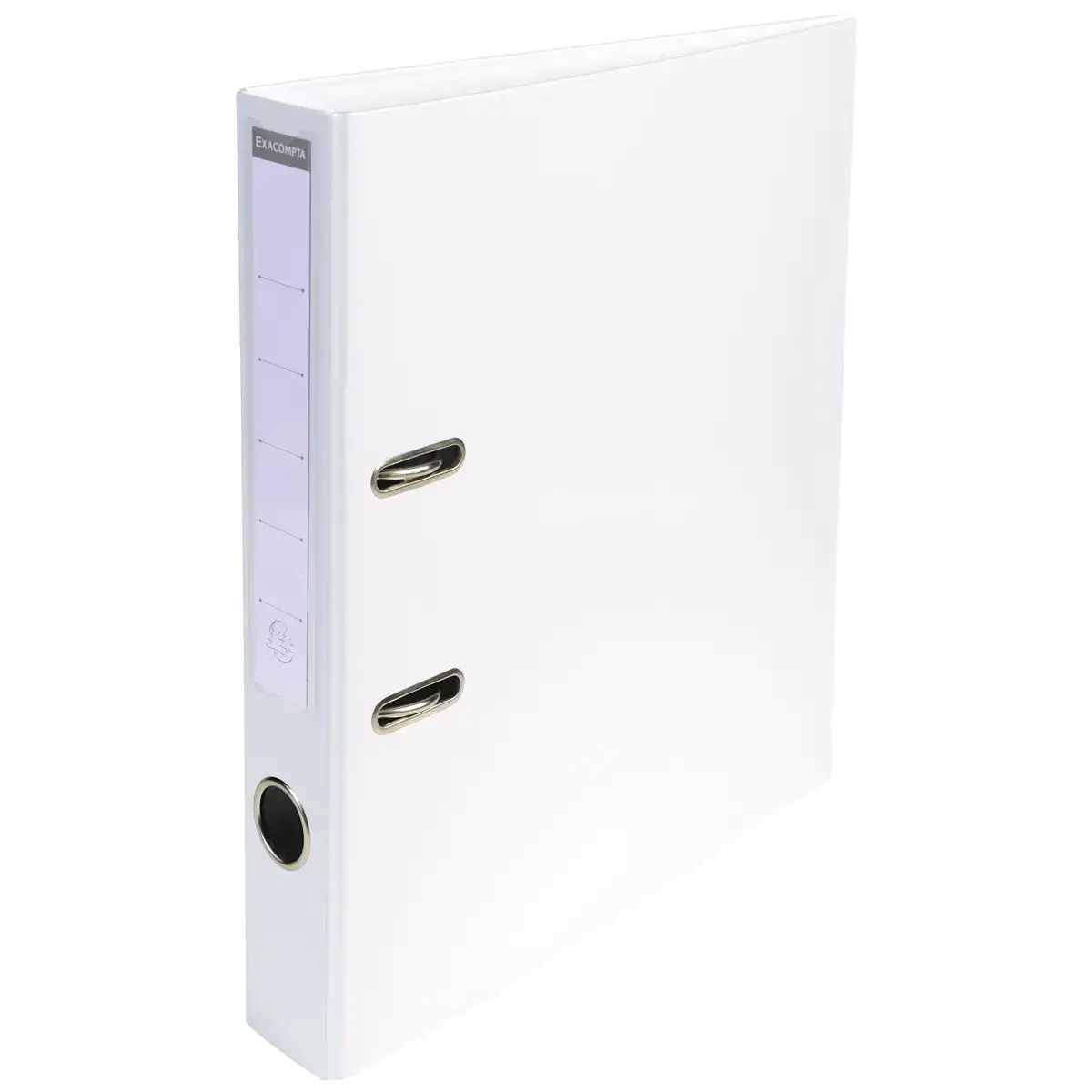 Classeur à levier PVC A4 dos de 50mm. - Blanc - EXACOMPTA