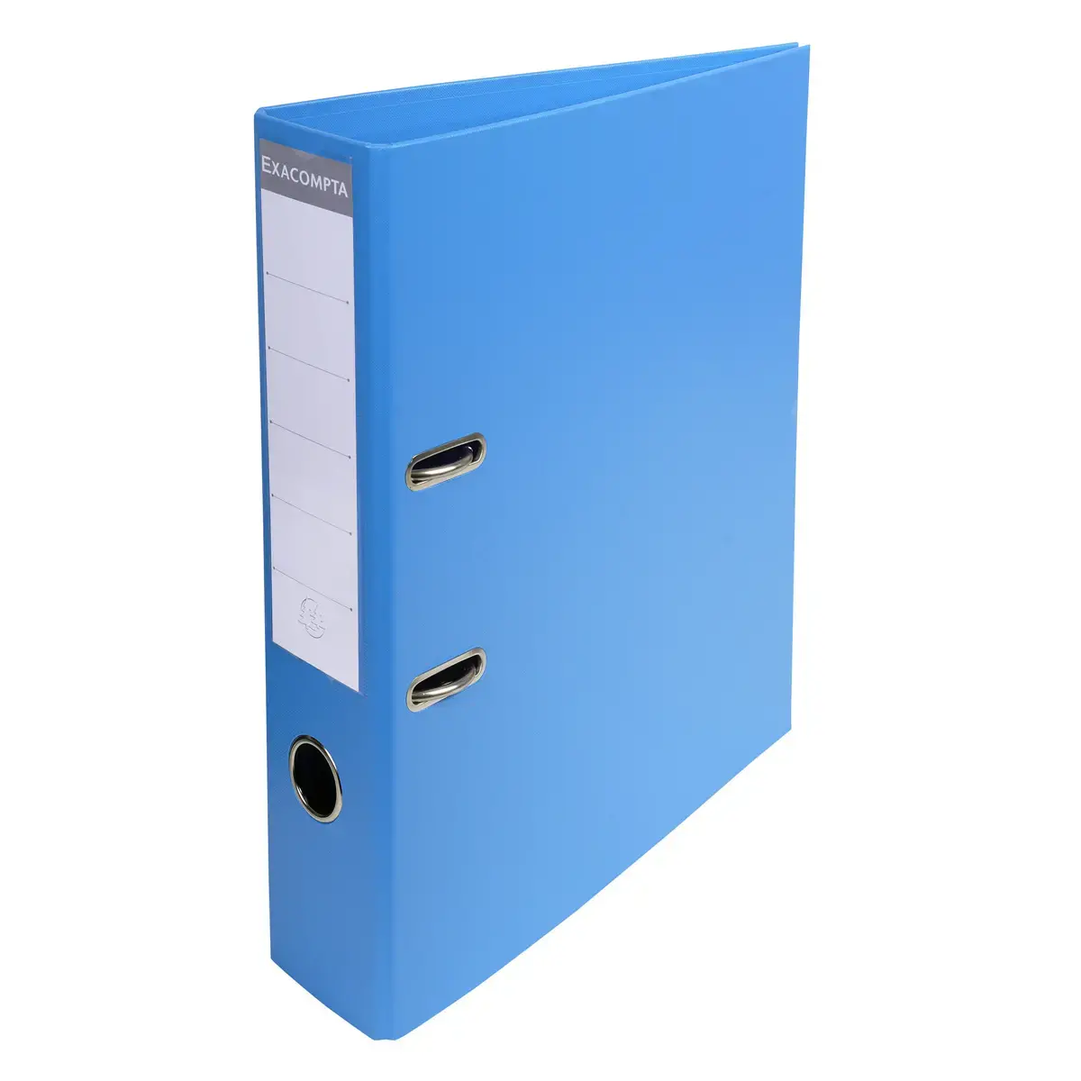 Classeur à levier PVC A4 dos de 70mm. - Bleu - EXACOMPTA