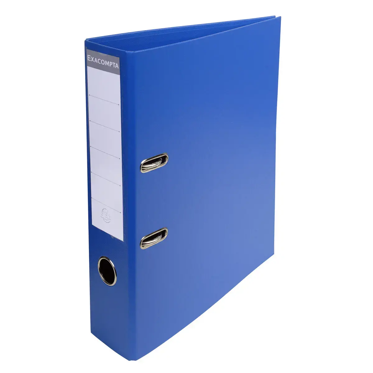 Classeur à levier PVC A4 dos de 70mm. - Bleu foncé - EXACOMPTA