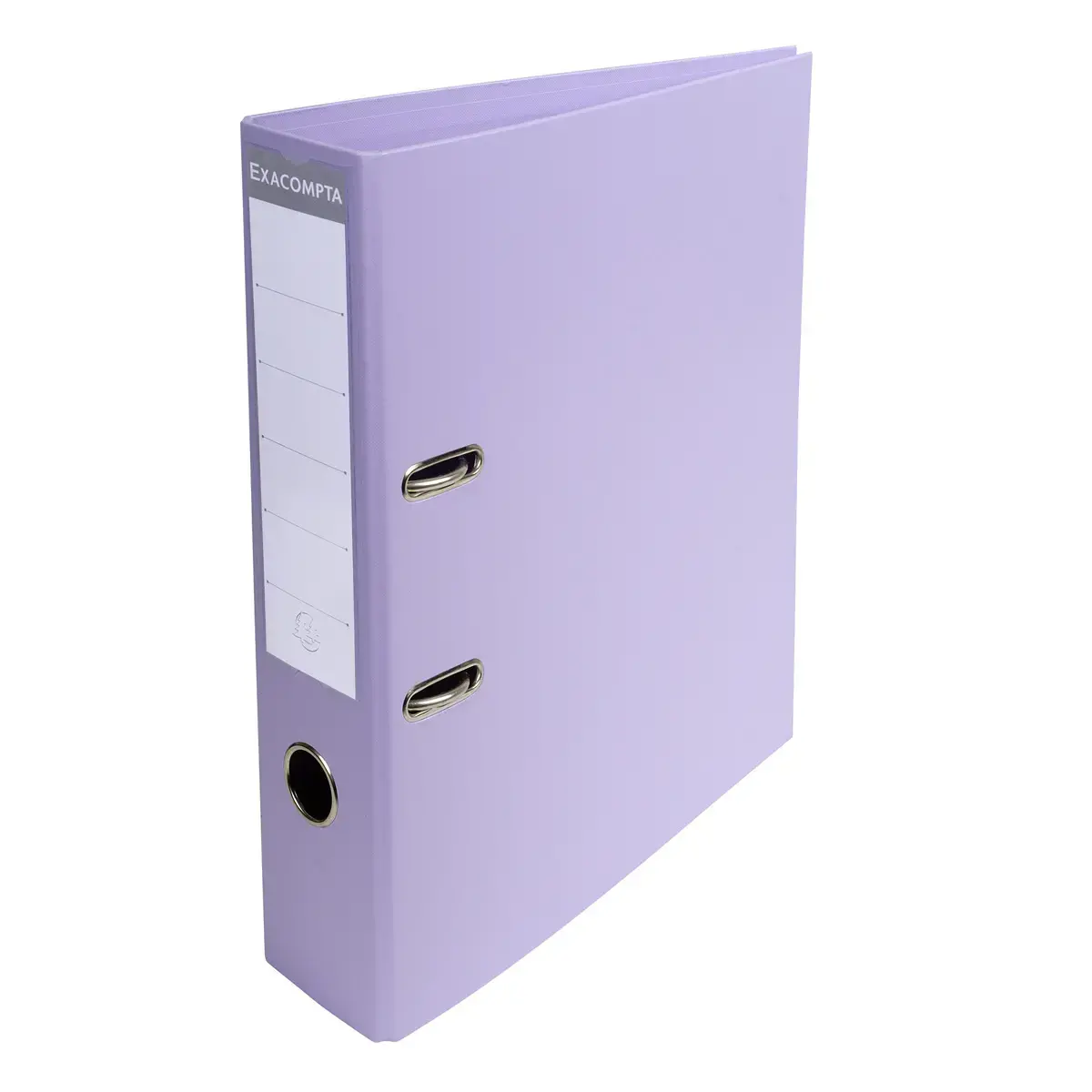 Classeur à levier PVC A4 dos de 70mm. - Lilas - EXACOMPTA
