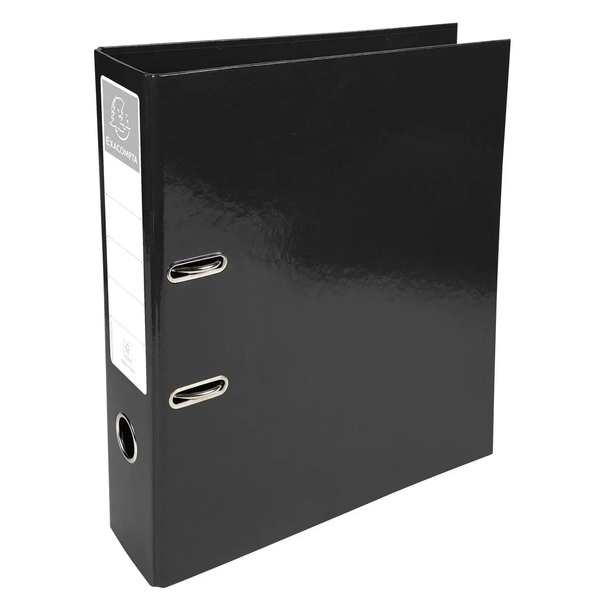 Classeur &agrave; levier Iderama Prem'Touch&reg; dos 70mm - Noir - EXACOMPTA 