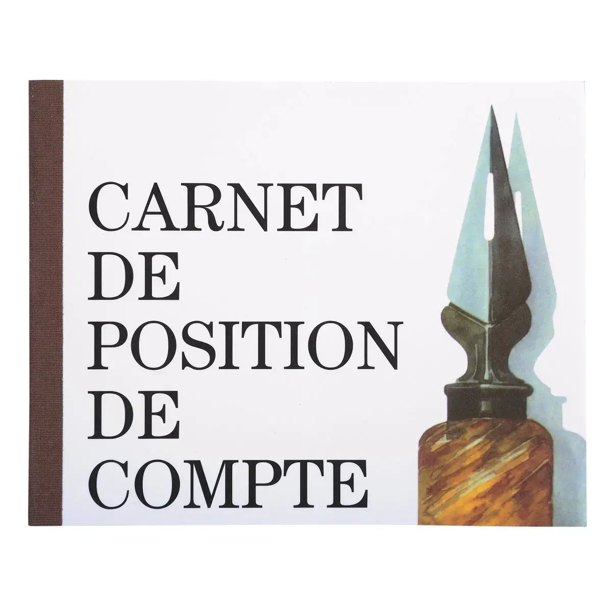 Piqûre position de compte 16x19,5cm 40pages - EXACOMPTA