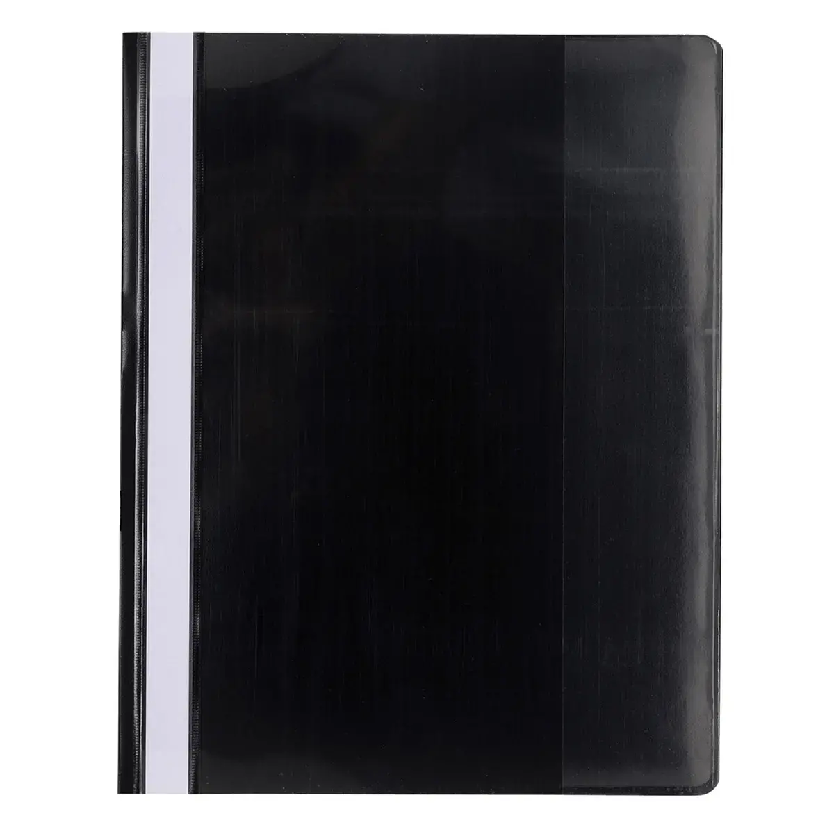 Chemise de présentation à lamelles PVC Premium - A4 - Noir - EXACOMPTA