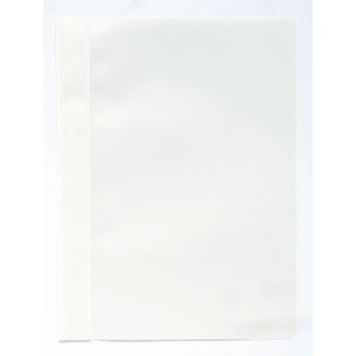 Chemise de pr&eacute;sentation &agrave; lamelles Polypropyl&egrave;ne standard - A4 - Blanc - EXACOMPTA 
