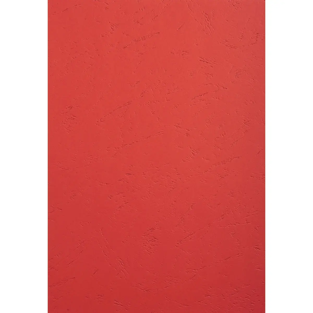 Paquet de 100 couvertures Grain cuir pour reliure A4 - Rouge EVER - EXACOMPTA