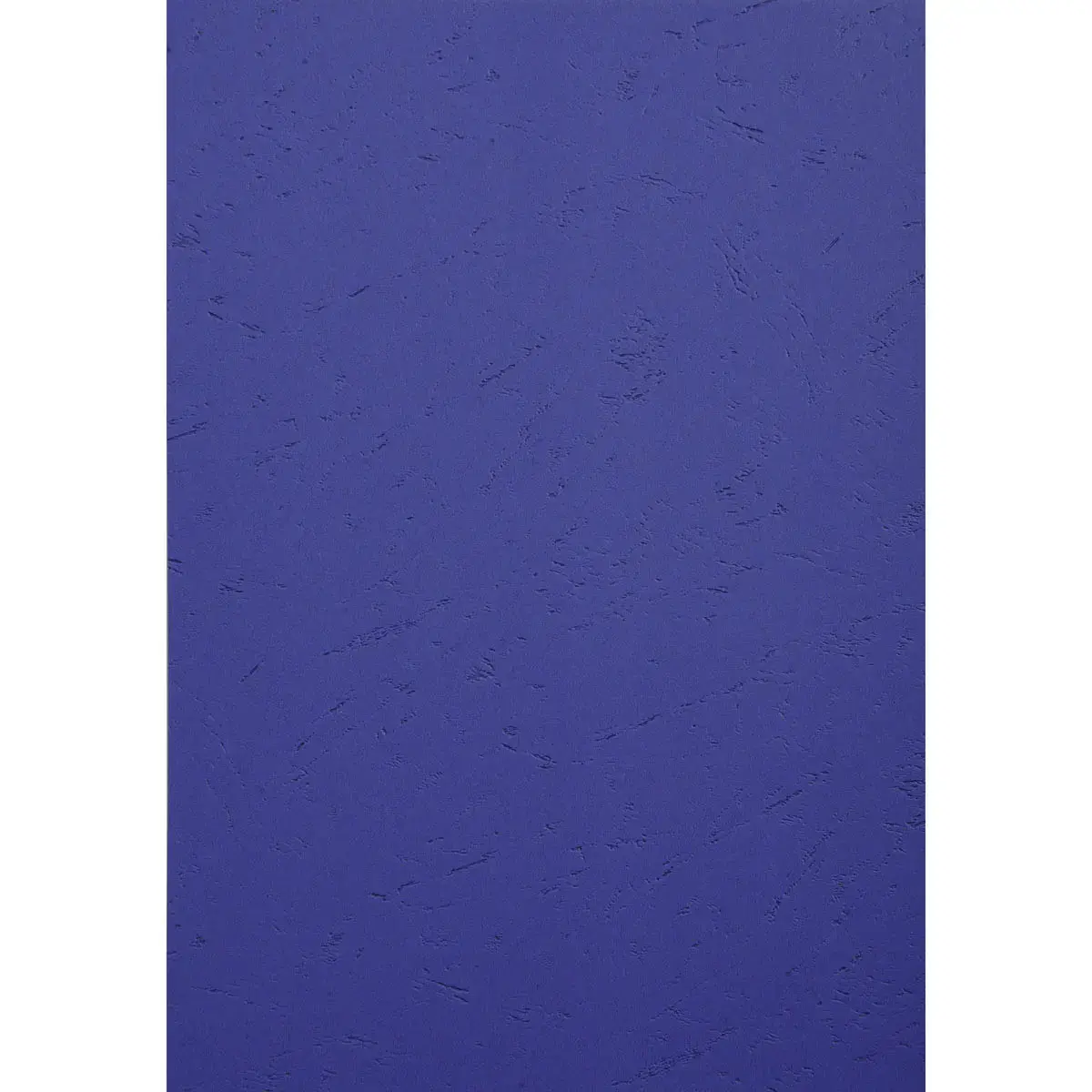 Paquet de 100 couvertures Grain cuir pour reliure A4 - Bleu fonc&eacute; - EXACOMPTA 