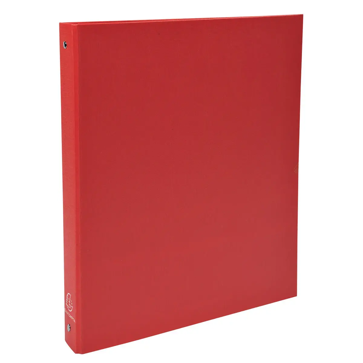 Classeur rembord&eacute; polypropyl&egrave;ne 4 anneaux 30mm - A4 - Rouge - EXACOMPTA 