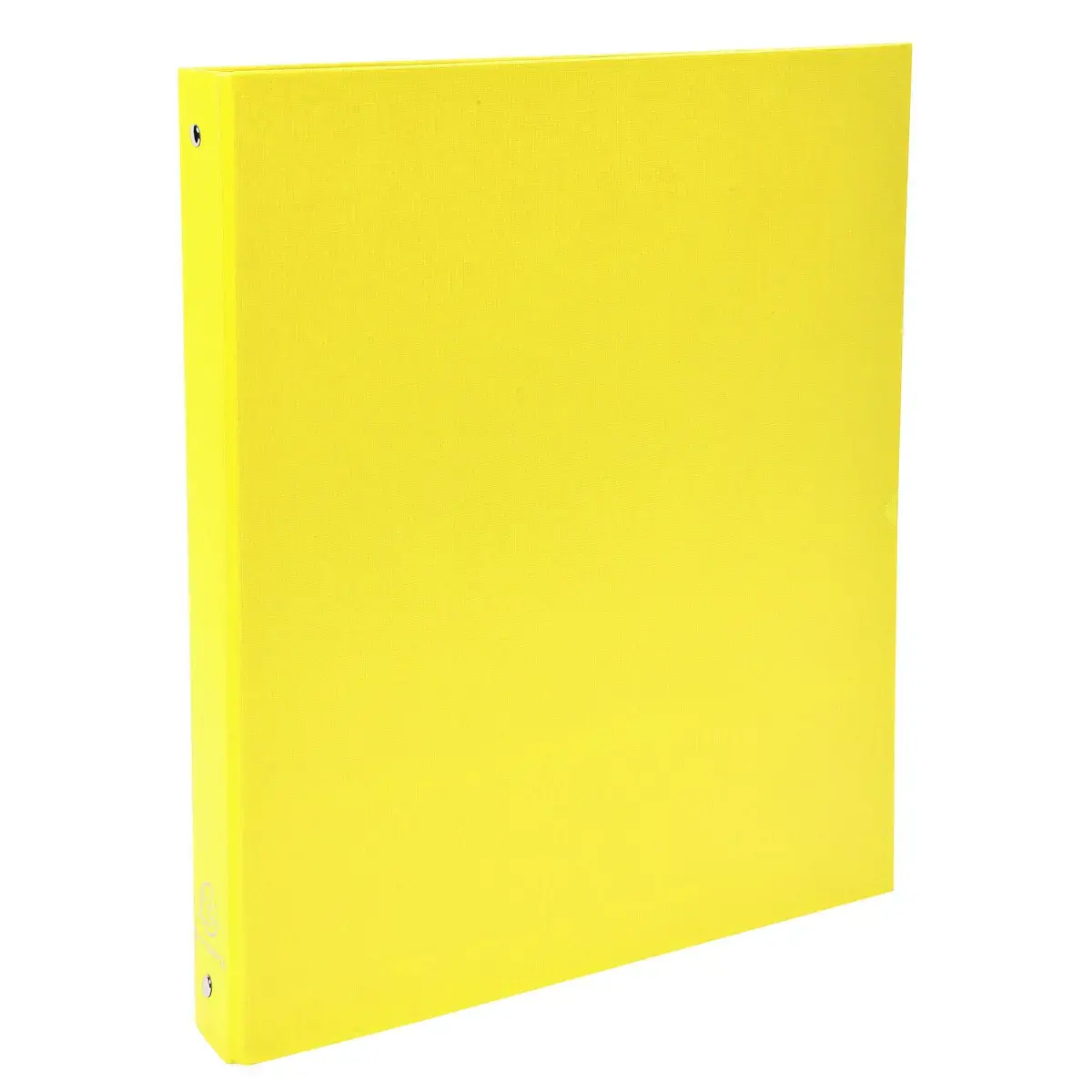 Classeur rembord&eacute; polypropyl&egrave;ne 4 anneaux 30mm - A4 - Jaune - EXACOMPTA 