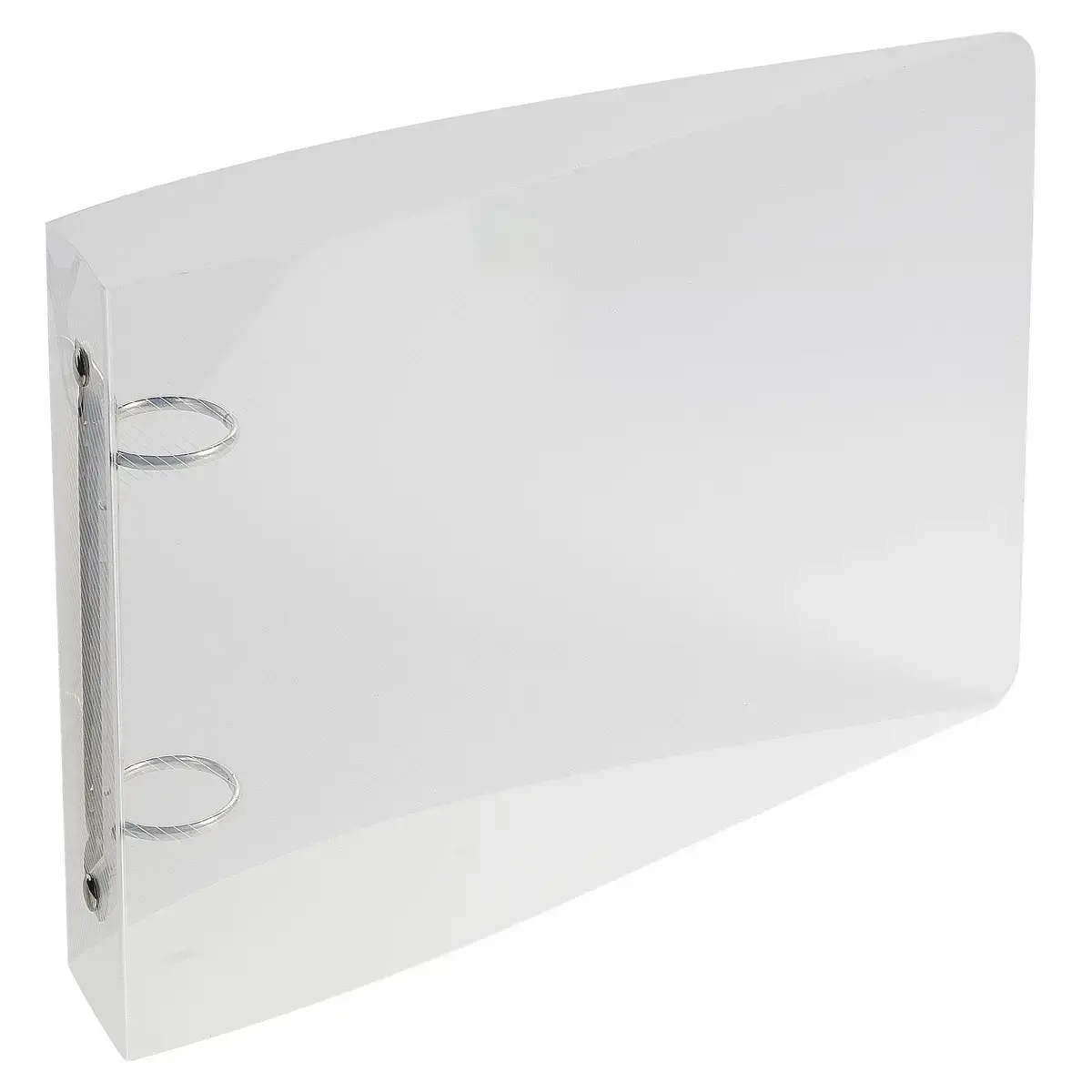 Classeur pour fiches bristol 125x200 2 anneaux 25mm polypropylène Crystal colours - Cristal - EXACOMPTA