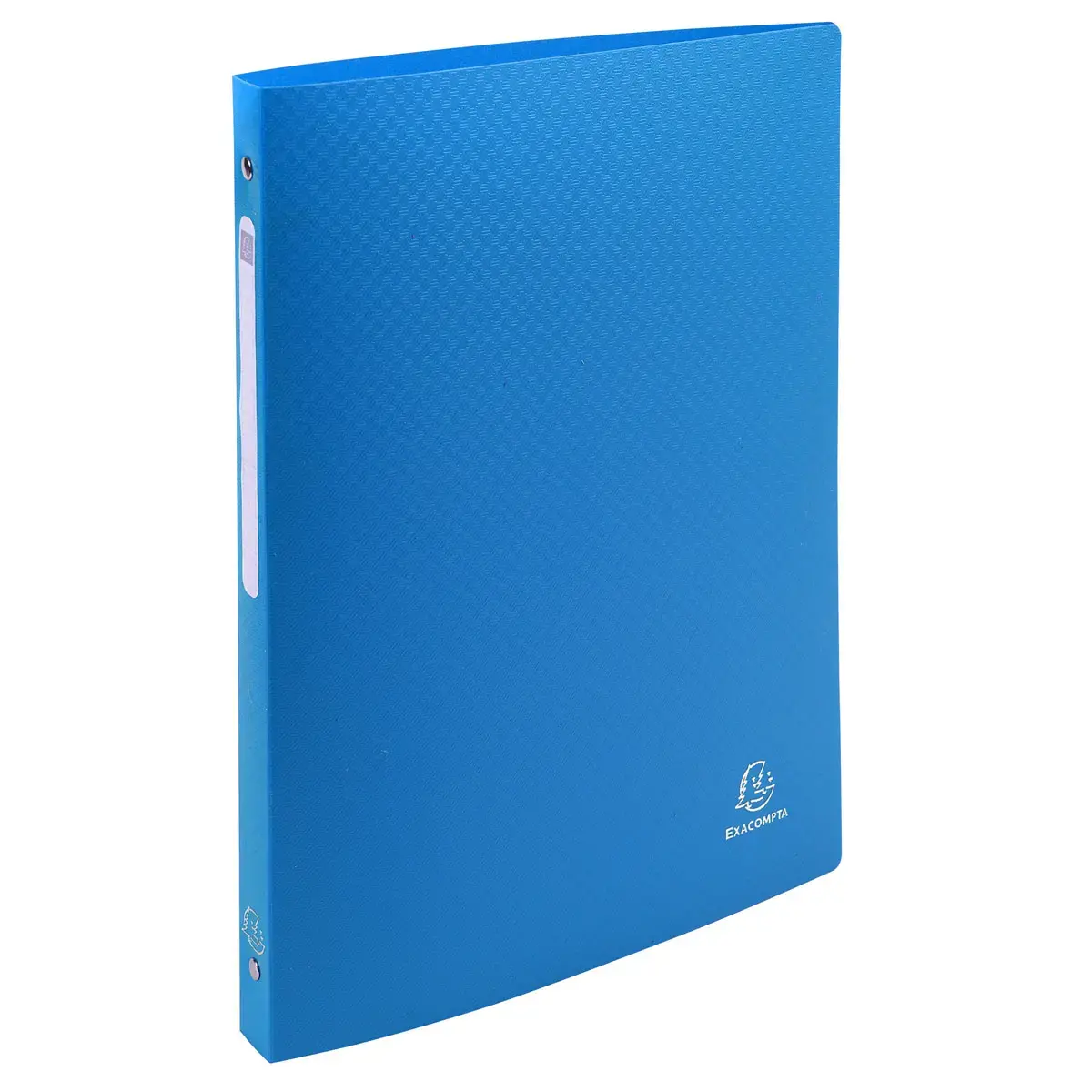 Classeur 4 anneaux 15 mm polypropyl&egrave;ne OPAK - A4 - Bleu clair - Exacompta 