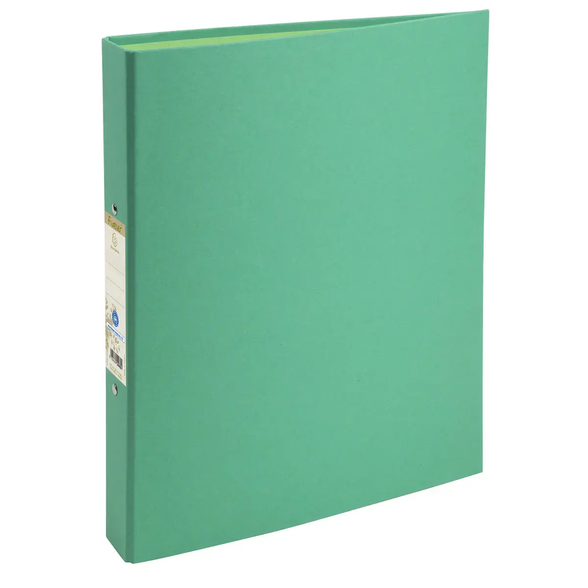 Classeur rembord&eacute; papier 2 anneaux 30mm Forever - A4 - Vert fonc&eacute; - EXACOMPTA 