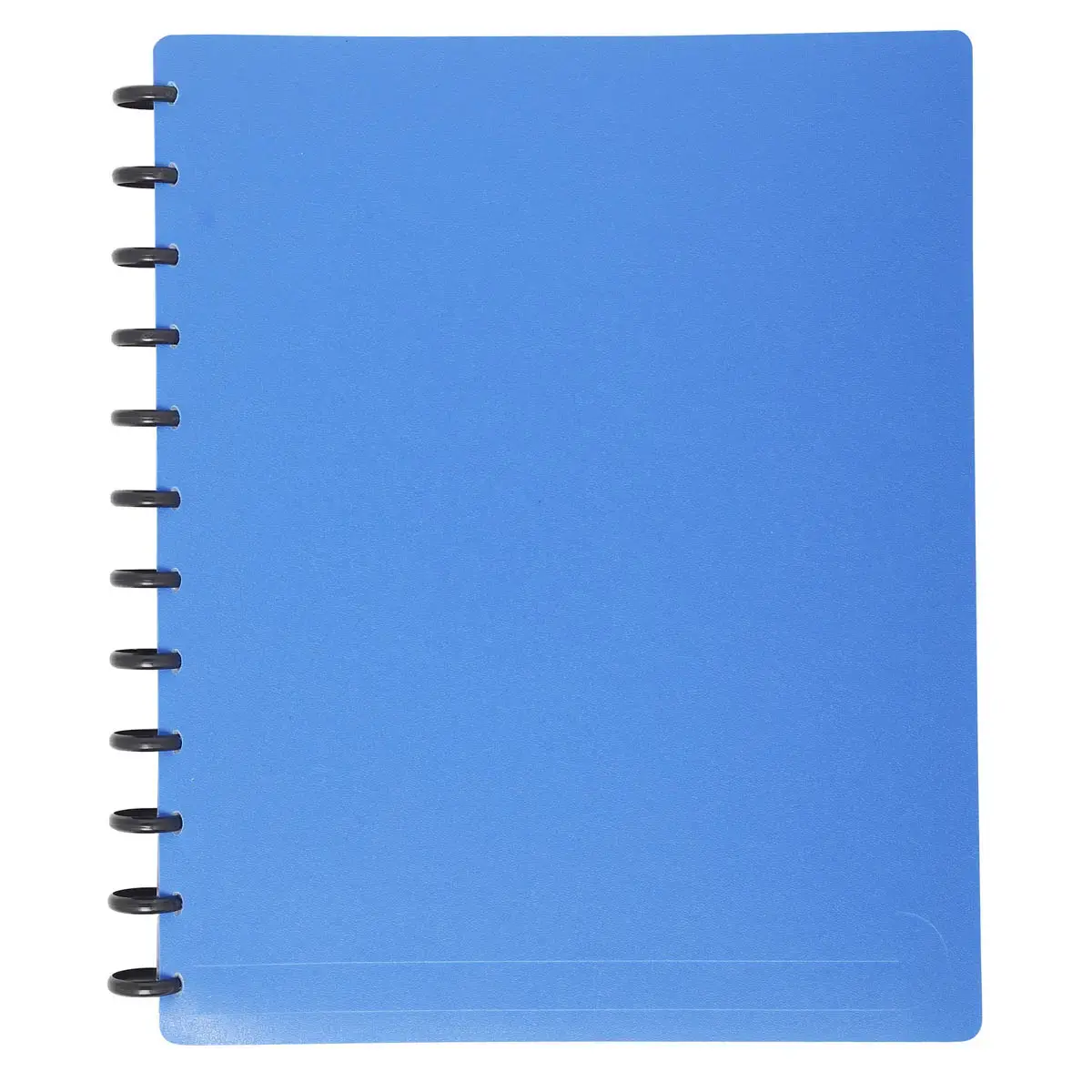 Prot&egrave;ge-documents d&eacute;tachable en polypropyl&egrave;ne semi rigide Opaque 60 vues - A4 - Couleurs assorties - Exacompta 