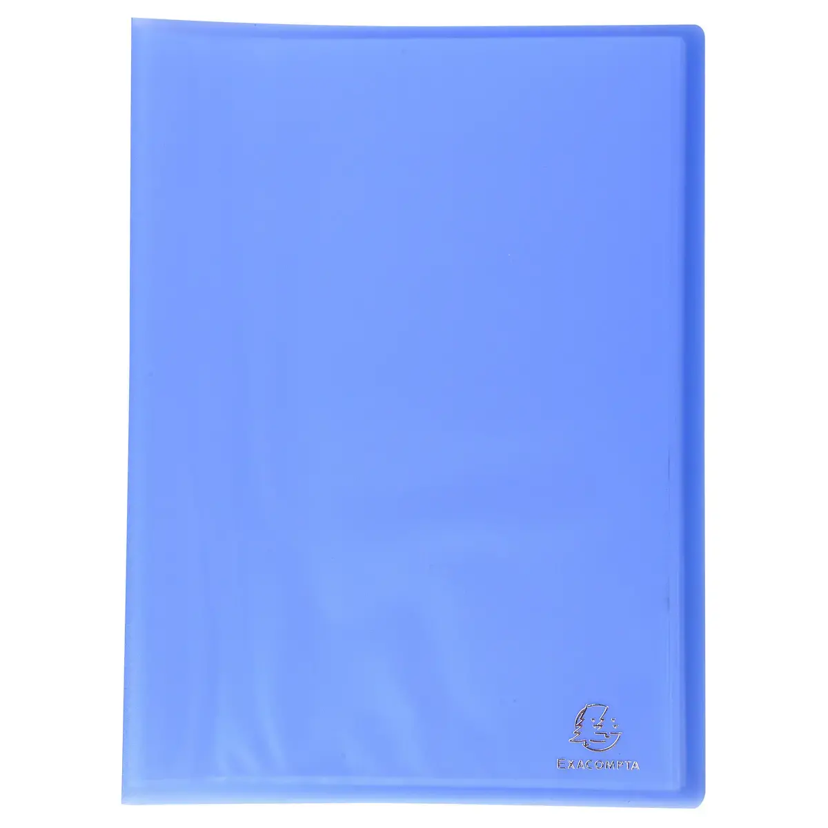 Protège-documents en polypropylène semi rigide Chromaline 60 vues - A4 - Bleu - EXACOMPTA