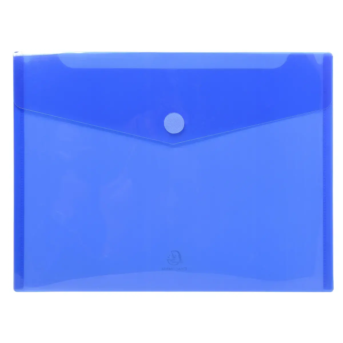 Sachet de 5 pochettes-enveloppes polypropylène - A4 - Bleu - EXACOMPTA
