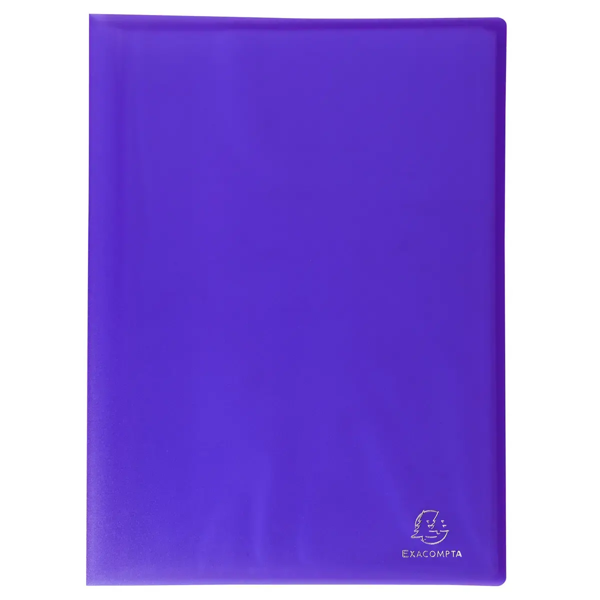Protège-documents en polypropylène semi rigide Chromaline 60 vues - A4 - Violet - EXACOMPTA