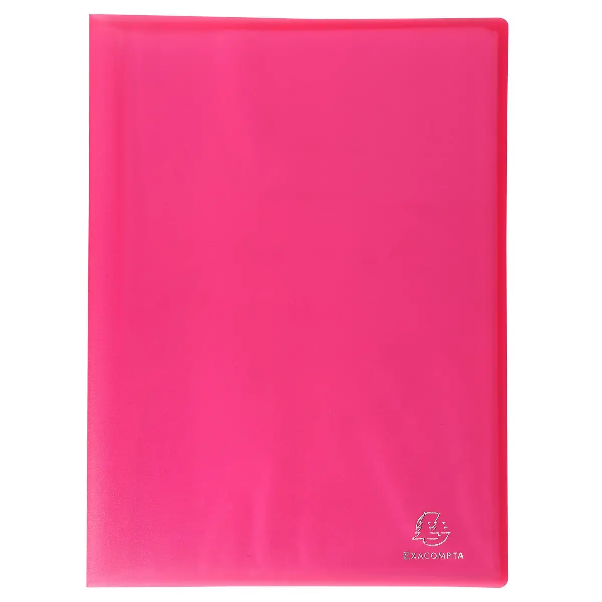 Protège-documents en polypropylène semi rigide Chromaline 80 vues - A4 - Rouge - EXACOMPTA