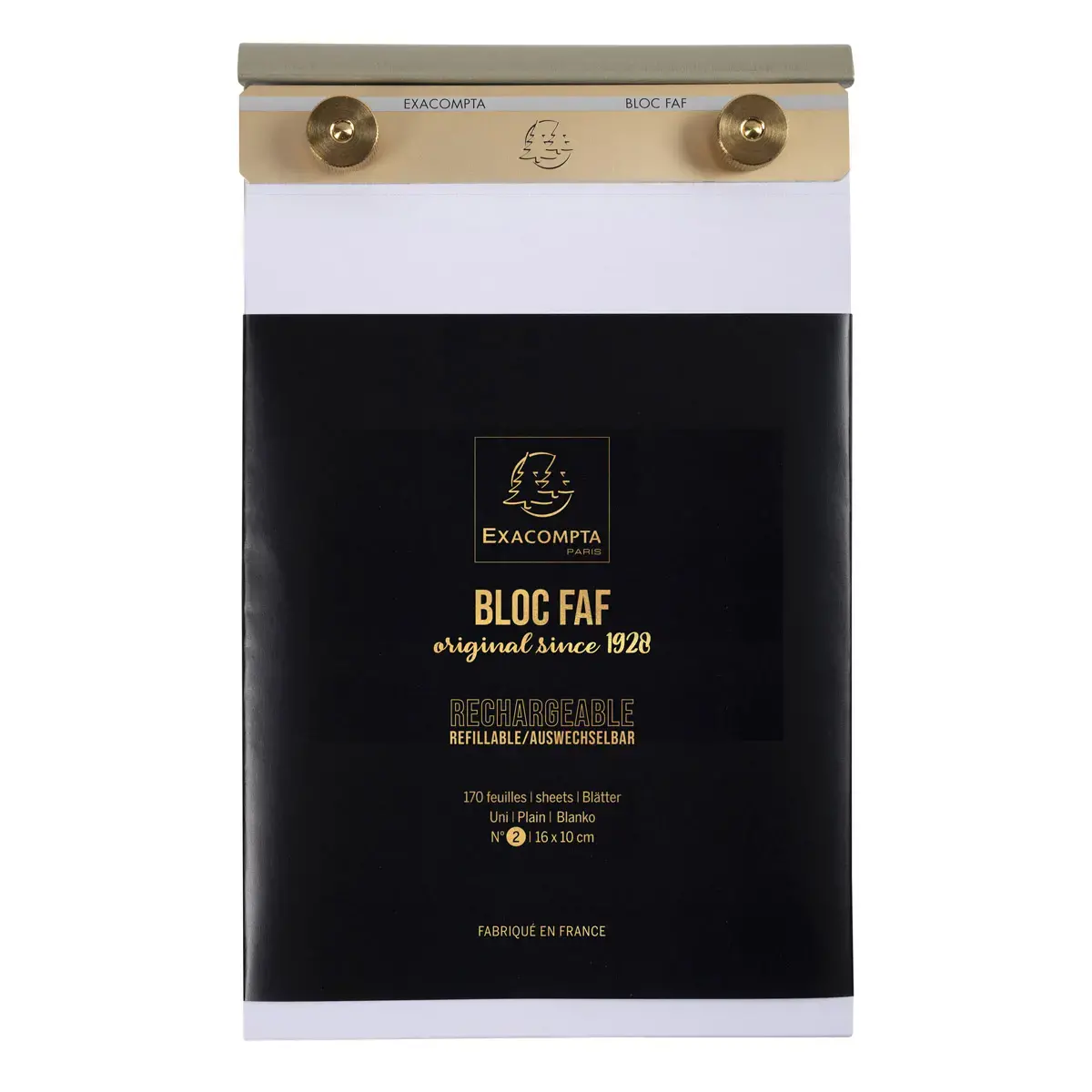 Bloc FAF complet 16x10cm N.2 uni - EXACOMPTA 