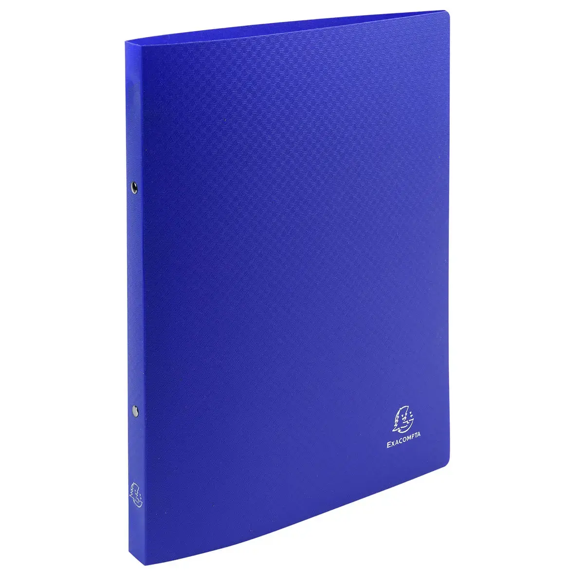 Classeur 2 anneaux 15mm polypropylène OPAK - A4 - Bleu foncé - EXACOMPTA
