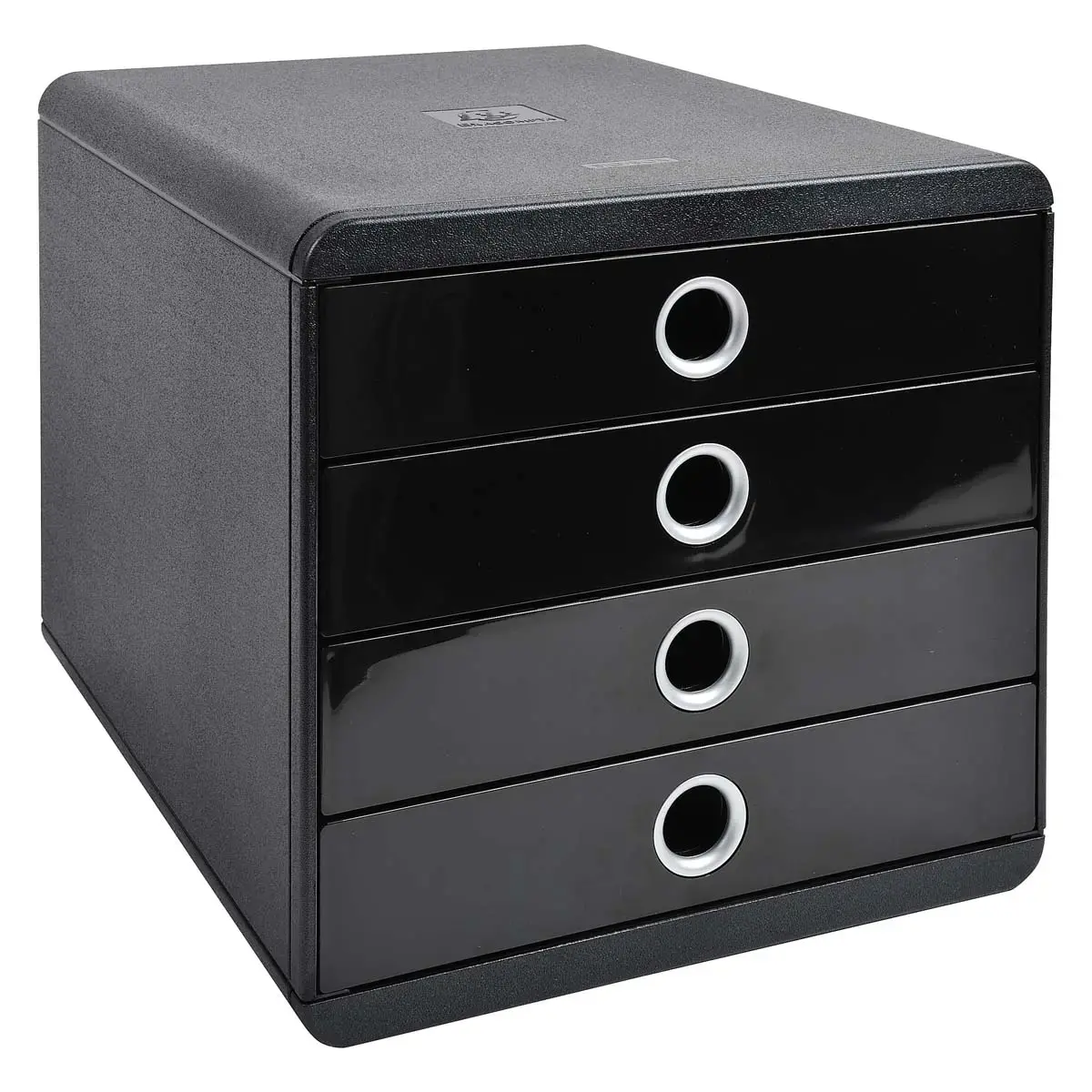 POP-BOX - Noir/argent - EXACOMPTA