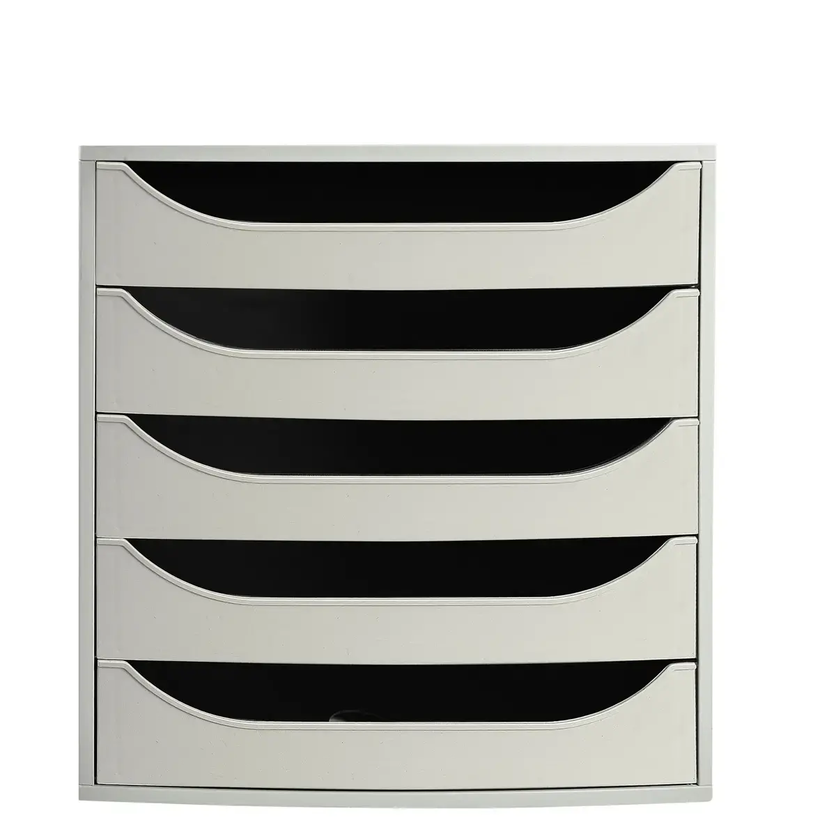 ECOBOX Caisson 5 tiroirs - Gris - EXACOMPTA 