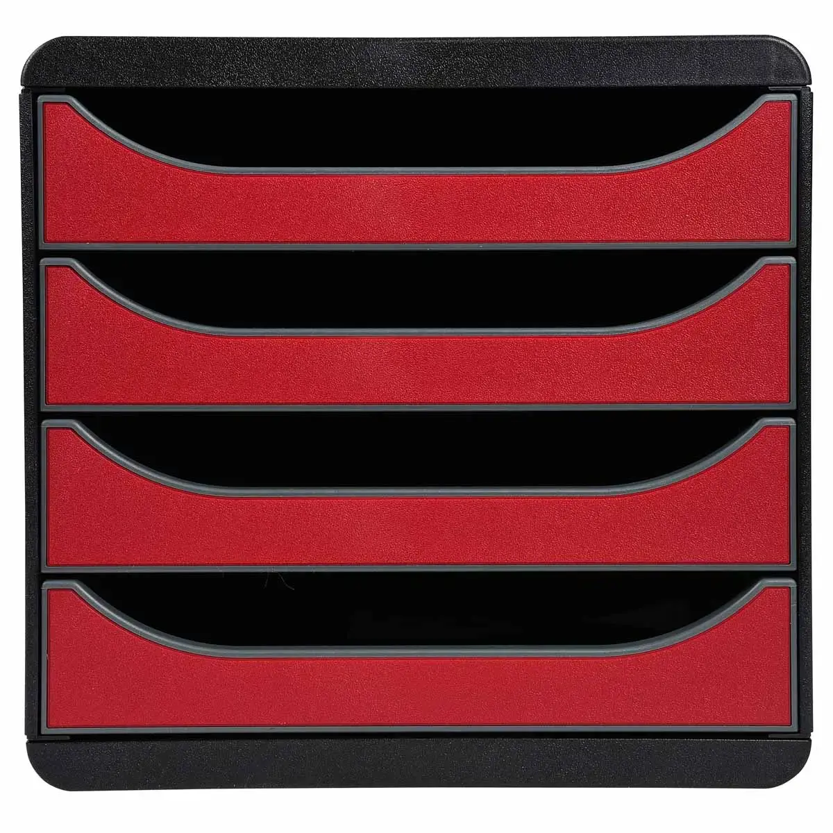 BIG-BOX Pastel noir/pastel glossy - Noir/Rouge carmin - EXACOMPTA