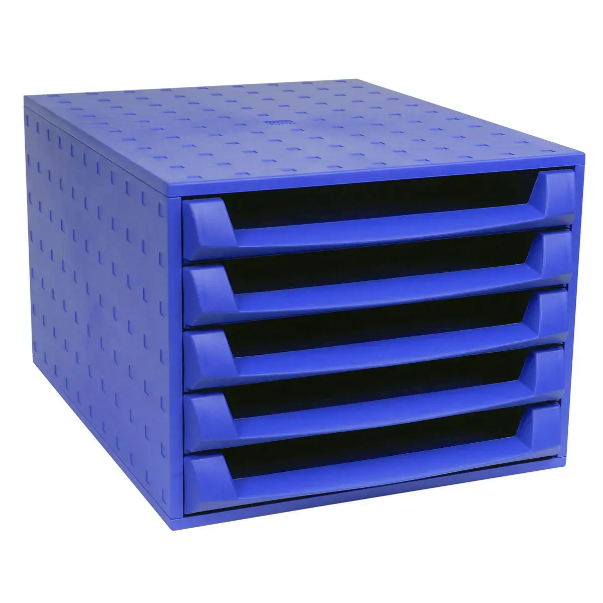 THE BOX ouvert - Bleu cobalt - EXACOMPTA 