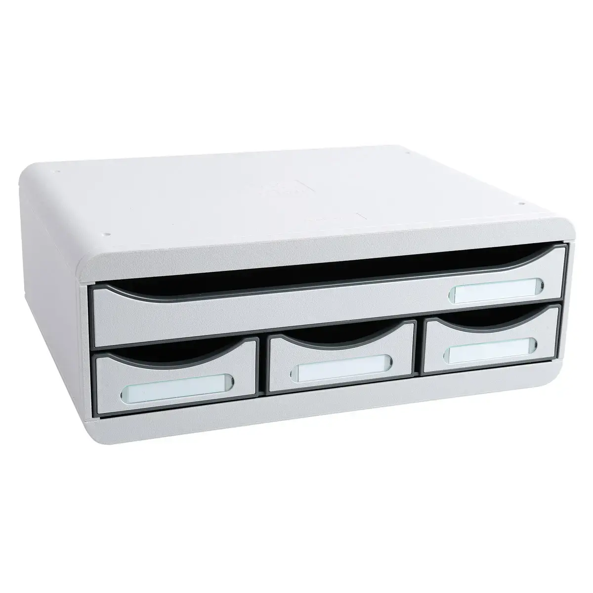 TOOLBOX MINI 4 tiroirs - Gris lumi&egrave;re - EXACOMPTA 