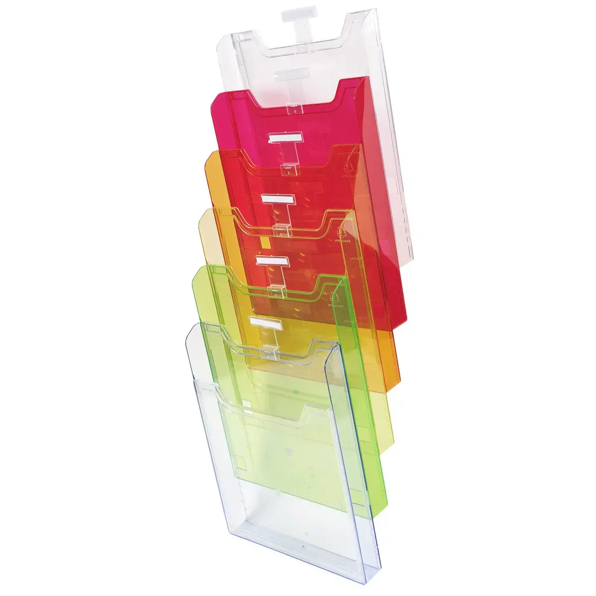 Trieur mural A4 vertical (6) - Arlequin transparent glossy - EXACOMPTA