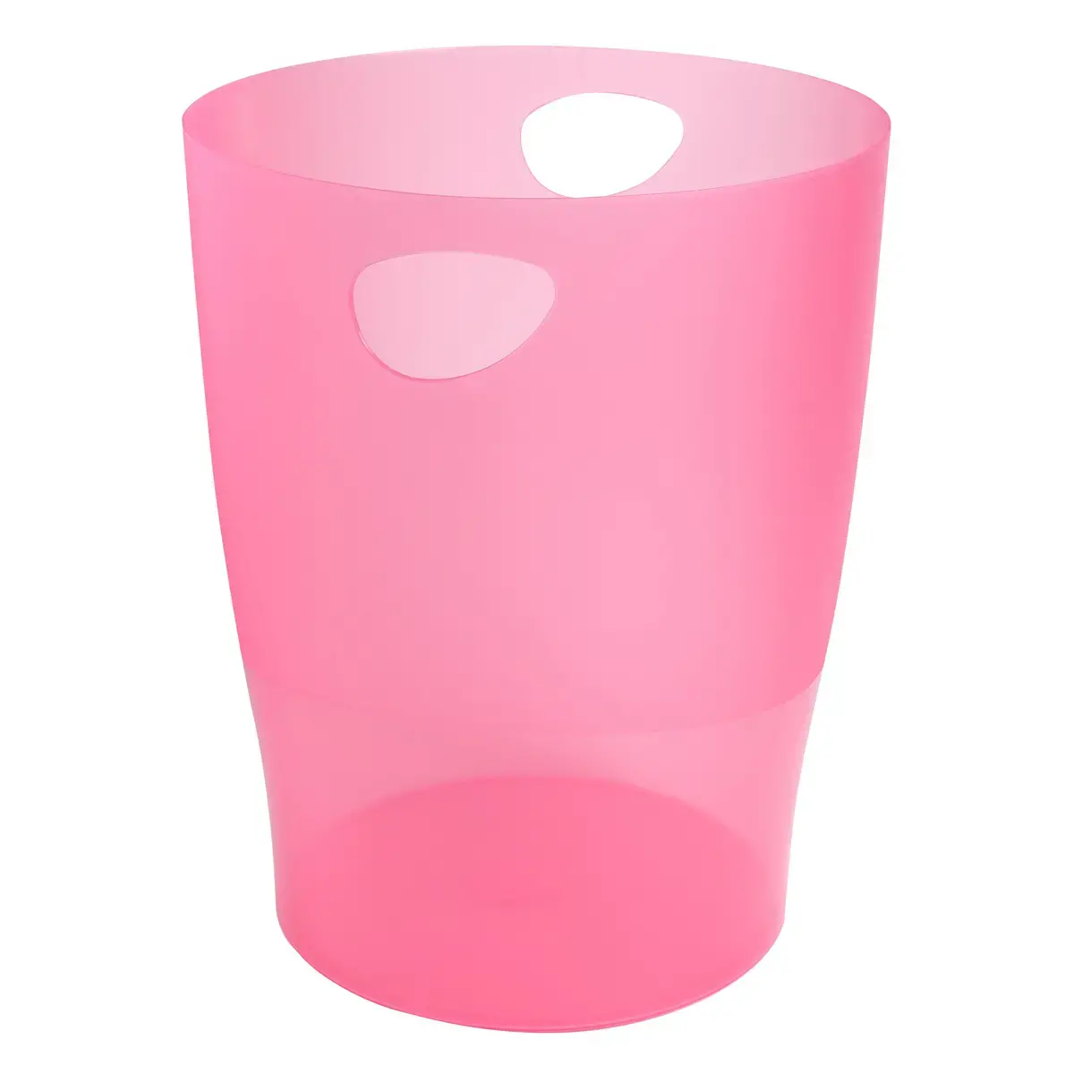 ECOBIN Corbeille &agrave; papier - Framboise translucide - EXACOMPTA 
