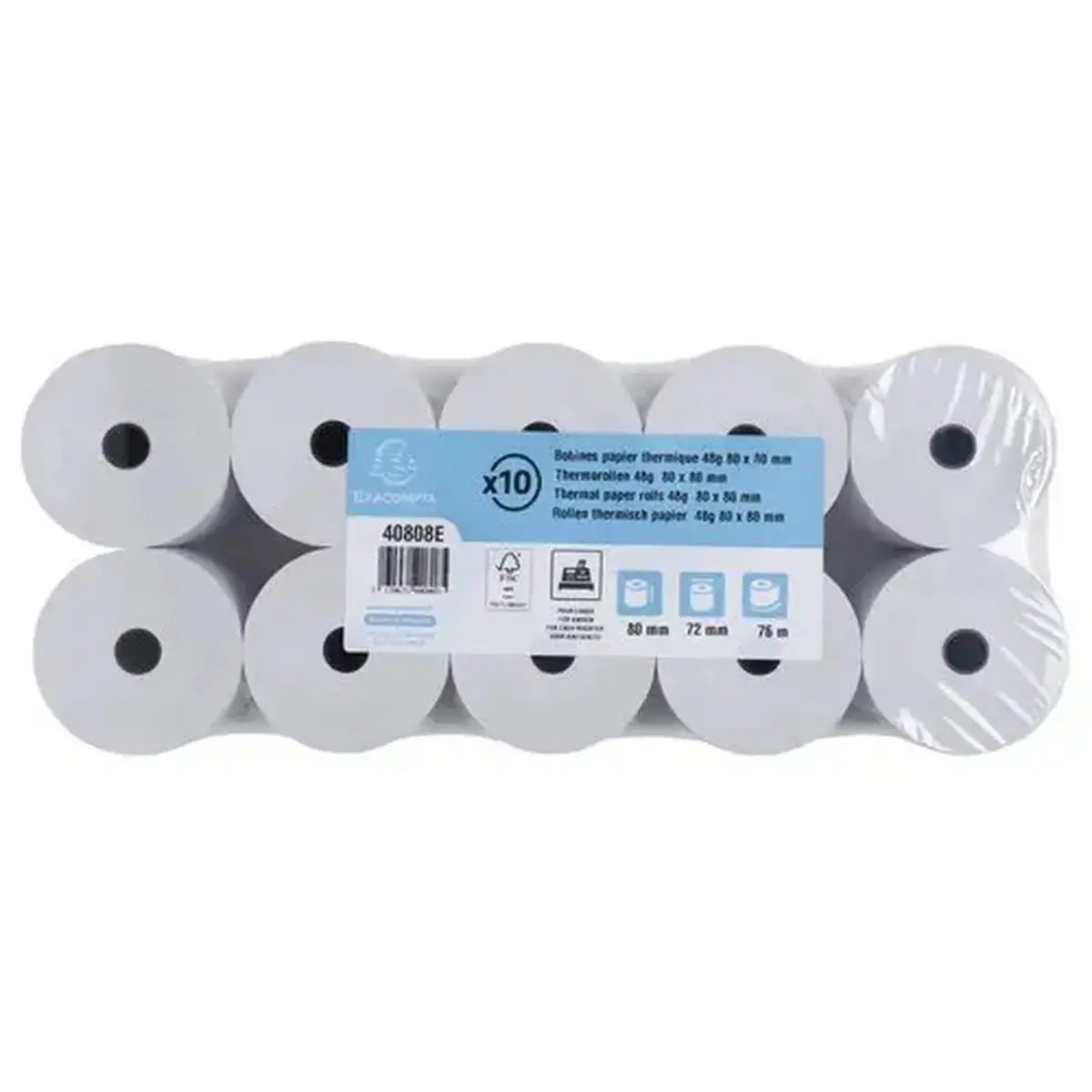Bob 1pli therm 48g 80x72mm-76m 
