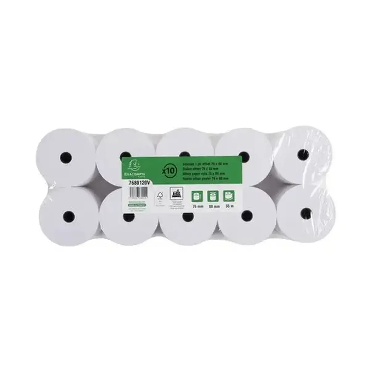 Bob 1pli offset 60 g 76 x 80x12 - Exacompta 
