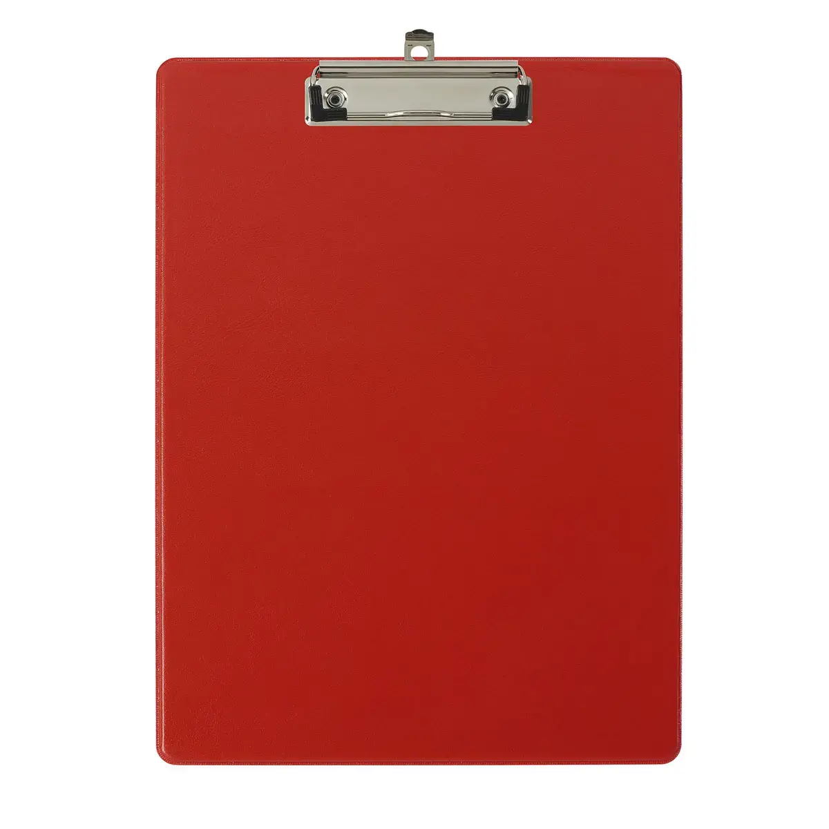 Porte-bloc avec pochette PP A4 rouge