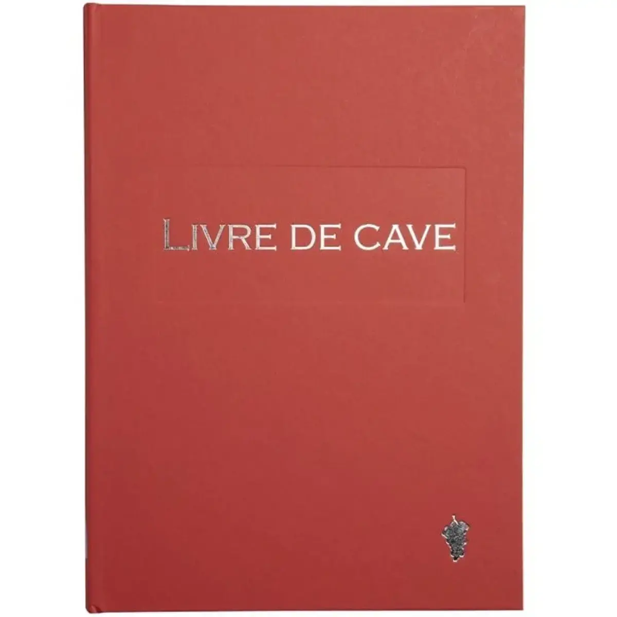Livre de cave - 22 x 17 cm - 96 pages - Rouge - Exacompta